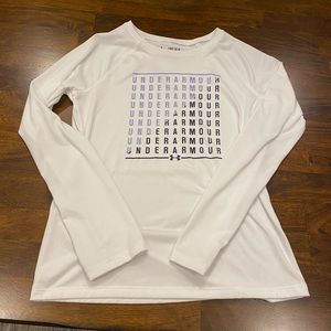 Girls Under Armour Long Sleeve T-shirt